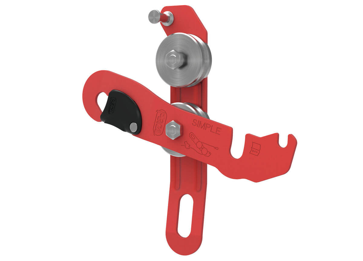 Descensor Petzl SIMPLE - Compuesto por 2 Poleas de Aluminio - imagen 4