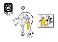 Dispositivo de descenso/aseguramiento Petzl I’D® EVAC (negro) - Sistema AUTO-LOCK - imagen 3