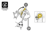 Dispositivo de descenso/aseguramiento Petzl MAESTRO® L - Sistema AUTO-LOCK - imagen 6