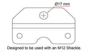 Doughty Heavy Duty Awning Brackets