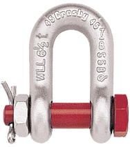 Crosby G-2150 Galvanized Bolt Type Chain Shackles– – Now available at MTN Shop US.