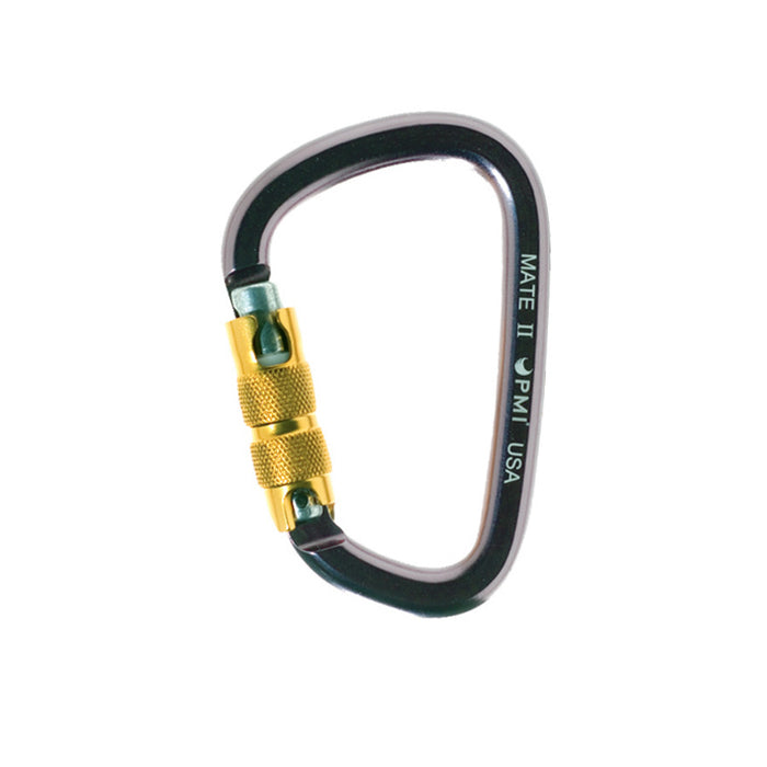 Mosquetón de aluminio PMI Mate II HMS Triplock