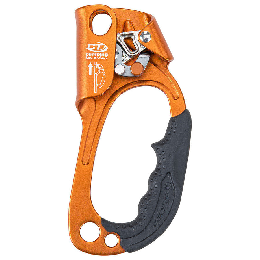 PMI Climbing Technology Quick Up Ascender– PMI's Climbing Technology Quick Up Ascender is a light alloy ascender handle. One-handed-use, anti-inversion cam system. For use with 8mm - 13mm rope. – Now available at MTN Shop US.