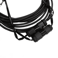 Cable de motor de doble torsión de Mountain Productions 16/7 (trifásico): cables de motor 16/7 con conectores Hubbell de doble torsión para potencia y control del polipasto eléctrico de cadena. Los mejores cables de motor para polipastos de cadena CM en longitudes de 5' a 200': ahora disponibles en MTN Shop US. - imagen 2