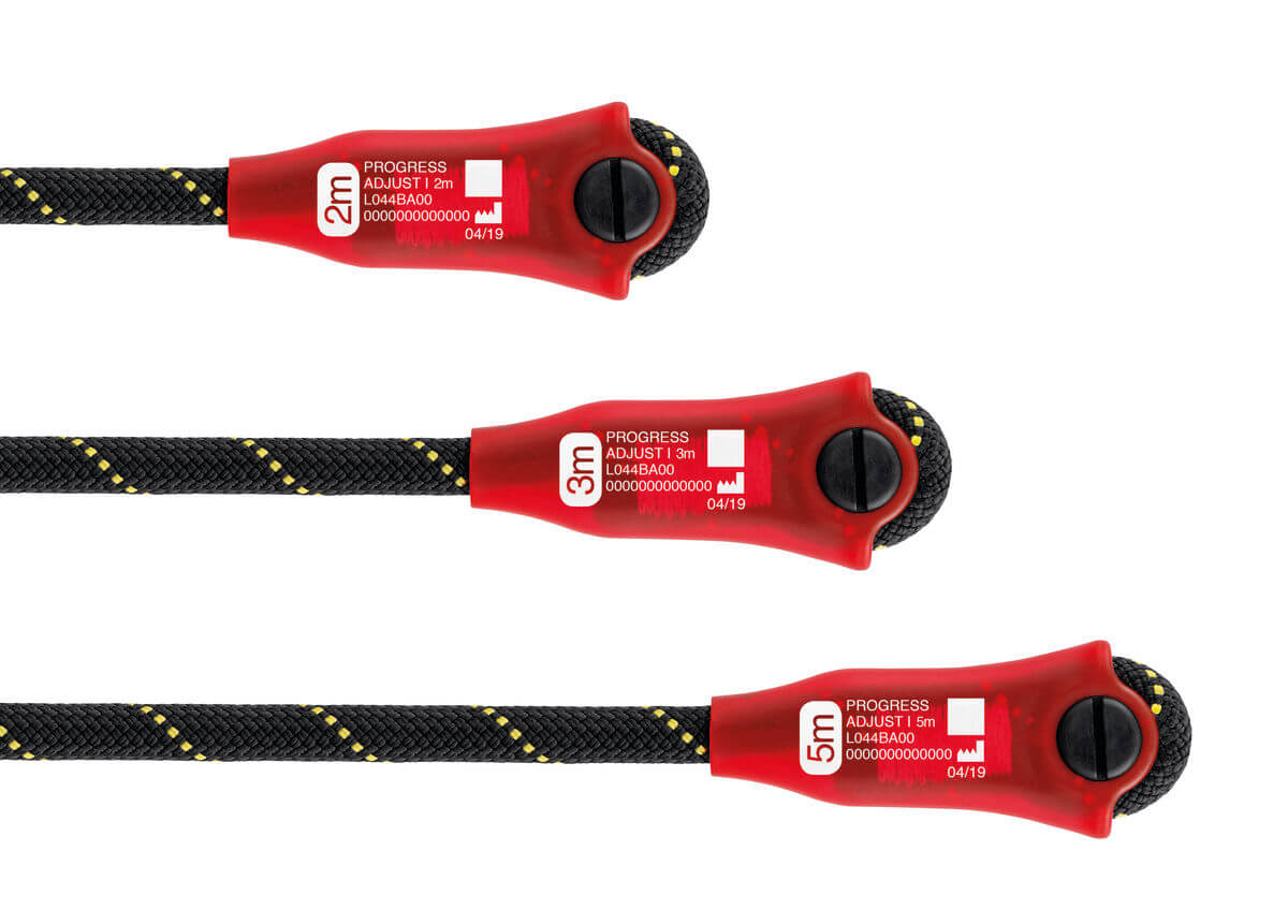 Petzl PROGRESS ADJUST-I Elemento de amarre de posicionamiento - Marcado de identificación individual en funda de plástico - imagen 5