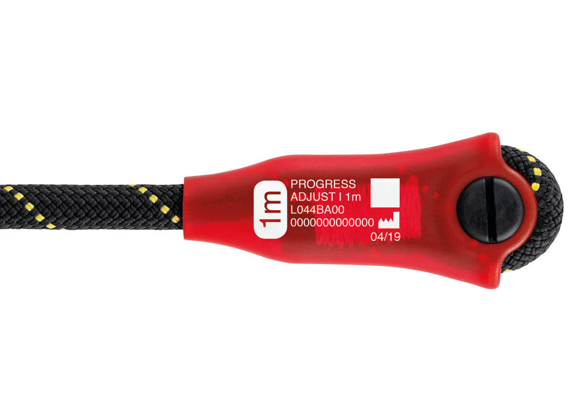 Petzl PROGRESS ADJUST-I Elemento de amarre de progresión - Marcado de identificación individual en funda de plástico - imagen 5