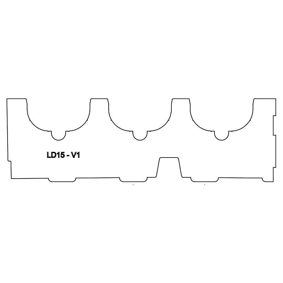 Mountain Productions BOX®: Paquete de inserción LG de la serie Spektrum – Triple CM Lodestar V1 y almacenamiento– – Ahora disponible en MTN Shop US. - imagen 2