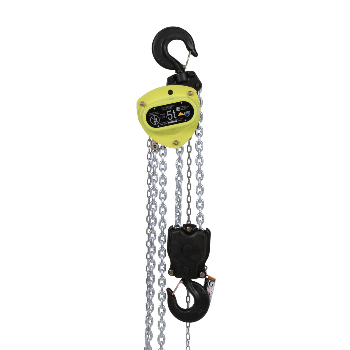 Polipasto manual AMH de 1 t a 8 t: el polipasto manual AMH de cadena USA de 1,0 t a 8,0 t es una excelente opción para cualquiera que busque un polipasto confiable y versátil. Con su capacidad de elevación, facilidad de uso y durabilidad, este polipasto puede ayudarlo a aumentar la productividad y la eficiencia en su lugar de trabajo, al mismo tiempo que garantiza la seguridad de los trabajadores y el equipo. – Ahora disponible en MTN Shop US. - imagen 6