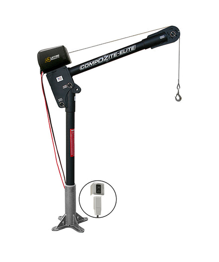 Grúa pescante OZ Lifting Elite fibra de carbono