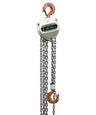OZ Lifting Spark Resistant Chain Hoist– The Oz Lifting spark resistant chain hoist is designed for safe use in potentially explosive atmospheres. When working in explosive zones there are extremely strict guidelines and requirements for the equipment you use. These ceiling chain hoists are available in lifting capacities of 0.5 ton, 1 ton, 2 ton, 3 ton, 5 ton and 10 ton. The hoist has fully enclosed gearing to keep contaminants and debris away and ensure smooth and lasting operations. The hooks and safety l