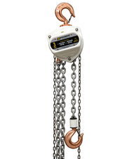 OZ Lifting Spark Resistant Chain Hoist– The Oz Lifting spark resistant chain hoist is designed for safe use in potentially explosive atmospheres. When working in explosive zones there are extremely strict guidelines and requirements for the equipment you use. These ceiling chain hoists are available in lifting capacities of 0.5 ton, 1 ton, 2 ton, 3 ton, 5 ton and 10 ton. The hoist has fully enclosed gearing to keep contaminants and debris away and ensure smooth and lasting operations. The hooks and safety l - imagen 5