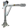 OZ Lifting Steel Davit Cranes– The Steel Davit Crane from OZ Lifting has 360 degree rotation and is available with lifting capacities of 500lbs, 1000lbs and 2500lbs. The zinc-plated davit crane has 4 different height adjustments for flexibility of use. The crane comes with a manual winch as standard which includes a power drill adapter. There are also AC and DC electric winch options. – Now available at MTN Shop US.