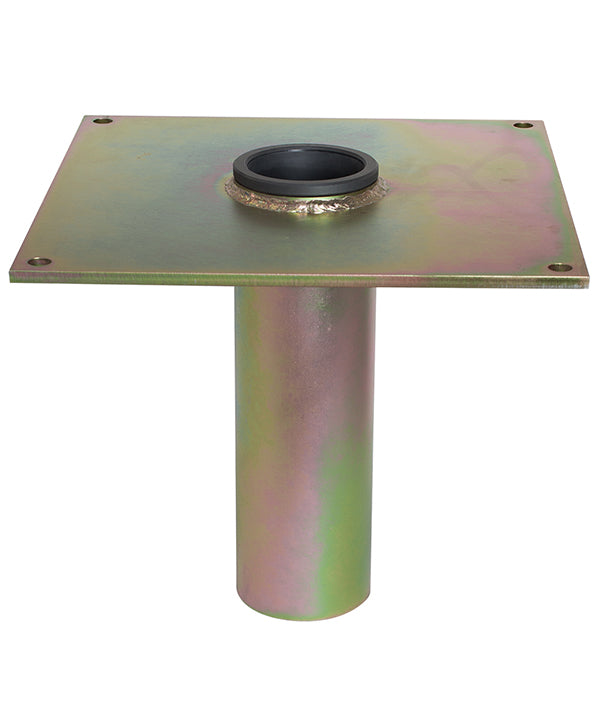 Bases de elevación OZ para grúas pescante Tele-Pro: bases hechas a medida para grúas pescante tele-pro OZ Lifting. Mantenga su grúa segura con el pedestal o las bases de pared y reduzca la altura de la grúa con la base del zócalo. – Ahora disponible en MTN Shop US. - imagen 2
