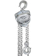 OZ Lifting Stainless Steel Chain Hoist– The Oz Lifting stainless steel chain hoist features both a stainless steel hand and load chain for a durable and non oily finish. This ceiling chain hoist is perfect for minimizing effort while moving heavy loads. The chain hoist is available with lifting capacities of 0.5 ton, 1 ton and 2 ton – Now available at MTN Shop US.