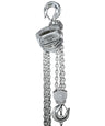 OZ Lifting Stainless Steel Chain Hoist– The Oz Lifting stainless steel chain hoist features both a stainless steel hand and load chain for a durable and non oily finish. This ceiling chain hoist is perfect for minimizing effort while moving heavy loads. The chain hoist is available with lifting capacities of 0.5 ton, 1 ton and 2 ton – Now available at MTN Shop US.