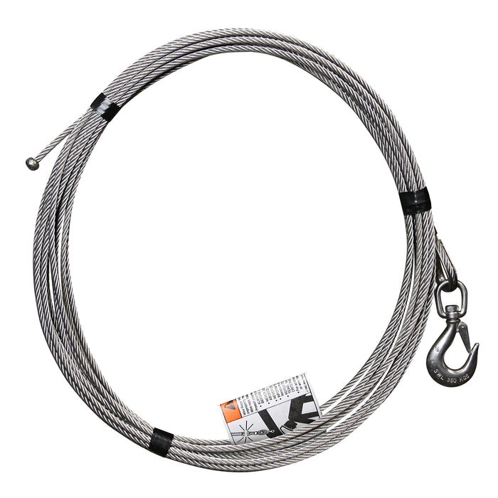 OZ Lifting Cable de Acero Inoxidable 3/16" con Bola