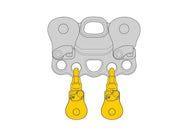 Petzl Spin S1 Open Pulley with Gated Swivel – he Petz spin S1 open pulley is a highly efficient and compact single pulley with a gated swivel. The S1 has been engineered for maximum simplicity when setting up a haul or load deviation and can be opened even when attached to an anchor. The pulley is compact and lightweight which makes it an excellent tool for technical rescues and work with tensioned highlines. The smooth sheave has sealed balled bearings and is very efficient. The swivel makes it simple to o