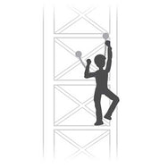 Cordón Petzl ABSORBICA-Y MGO: permite una protección continua - imagen 2