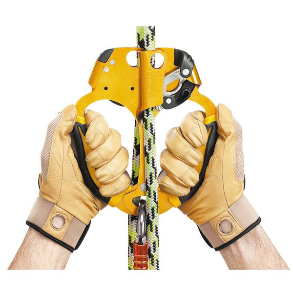 Petzl ASCENTREE Double Handled Ascender - Overmolded Dual-Density Grips