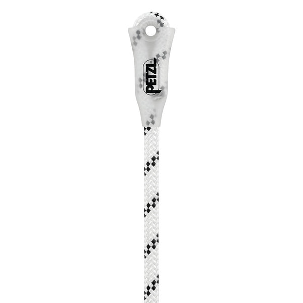Petzl Axis Static Rope with Sewn Termination – The AXIS 0.4'' low stretch kernmantel rope with sewn termination is designed for work at height. The standard diameter ensures a good grip for easier handling. – Now available at MTN Shop US.