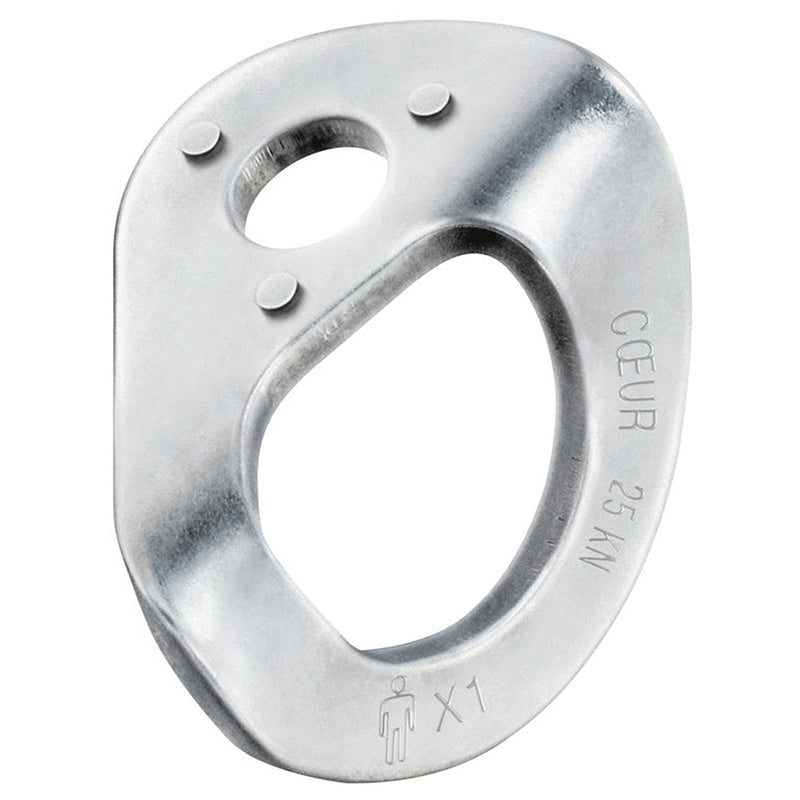 Petzl Coeur Bolt Hanger (20uds) – Anclaje de acero compuesto por un colgador COEUR STEEL, un perno y una tuerca, diseñado para uso interior, disponible en 10 o 12 mm de diámetro. – Ahora disponible en MTN Shop US. - imagen 4
