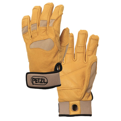 Guantes Petzl Cordex Plus: estos guantes de aseguramiento/rappel de peso medio ofrecen protección adicional sin sacrificar la destreza. – Ahora disponible en MTN Shop US.