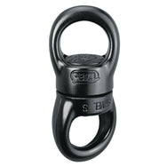 Conector giratorio Petzl: disponible en dos tamaños, el SWIVEL evita que la cuerda se tuerza cuando la carga gira. Los rodamientos de bolas sellados ofrecen excelente rendimiento y confiabilidad. – Ahora disponible en MTN Shop US.