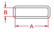 Dimensiones del anillo rectangular Kong - imagen 3