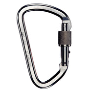 Mosquetón de bloqueo de acero inoxidable PMI SMC Lite: los mosquetones de bloqueo de acero inoxidable SMC Lite son compactos, livianos y los profesionales de rescate en espeleología y montañismo los utilizan con frecuencia. Puerta con cerradura de tornillo: ahora disponible en MTN Shop US. - imagen 2