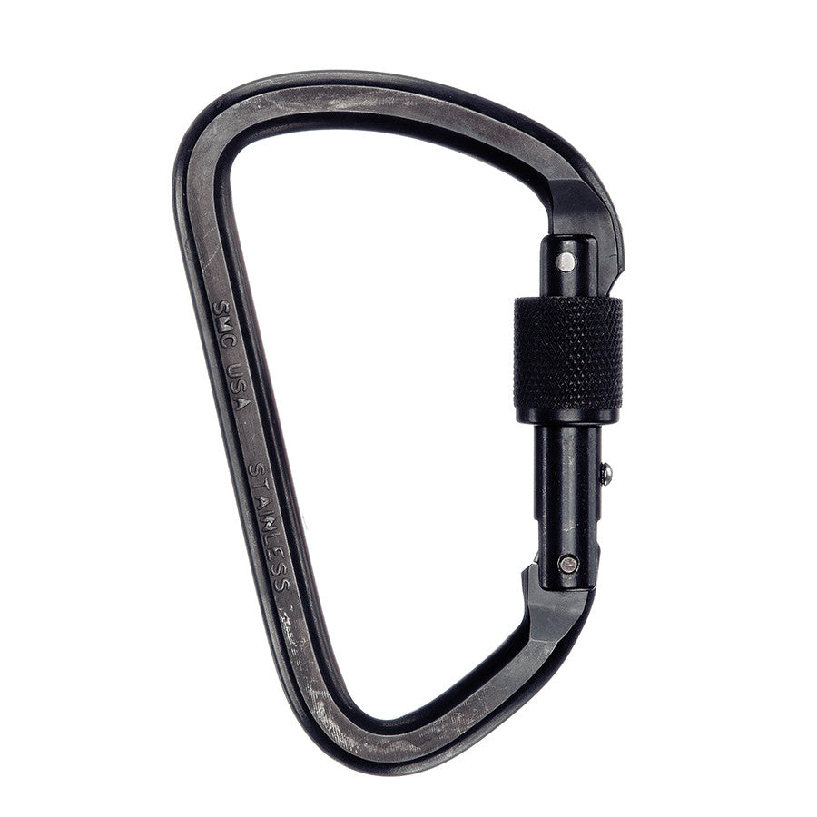Mosquetón de bloqueo de acero inoxidable PMI SMC Lite: los mosquetones de bloqueo de acero inoxidable SMC Lite son compactos, livianos y los profesionales de rescate en espeleología y montañismo los utilizan con frecuencia. Puerta con cerradura de tornillo: ahora disponible en MTN Shop US. - imagen 5