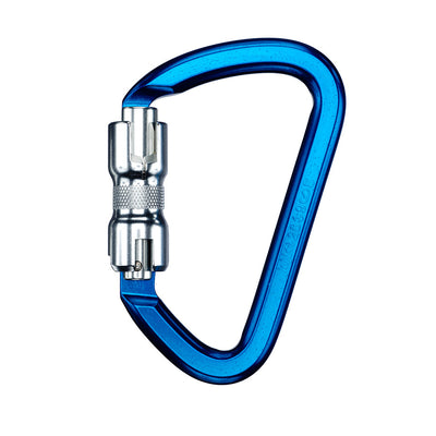Mosquetón PMI SMC Kinetic Dual-Lock – NFPA– El mosquetón SMC Kinetic cumple con todos sus requisitos de protección personal. Nariz de bloqueo con llave y apertura de puerta giratoria de doble acción de 0,98". Ligero para alturas: ahora disponible en MTN Shop EE. UU.