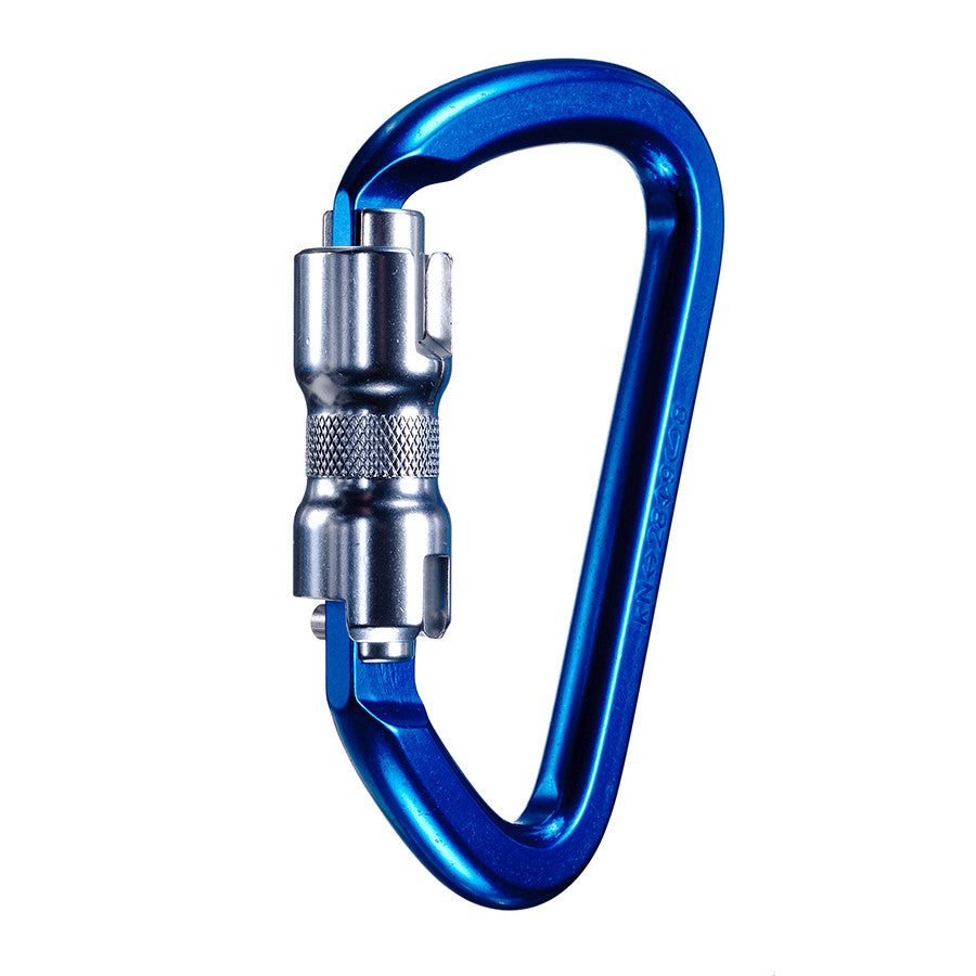 Mosquetón PMI SMC Kinetic Dual-Lock – NFPA– El mosquetón SMC Kinetic cumple con todos sus requisitos de protección personal. Nariz de bloqueo con llave y apertura de puerta giratoria de doble acción de 0,98". Ligero para alturas: ahora disponible en MTN Shop EE. UU. - imagen 4