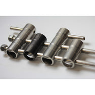 Parrilla de freno PMI SMC - Micro U Rack de acero inoxidable con barras: el SMC Micro U Rack es el más pequeño y liviano de todos los SMC Rappel Racks. Este soporte es ideal para escalada deportiva, espeleología y escenarios de rápel largo. Ahora disponible en MTN Shop EE. UU. - imagen 2
