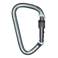 Mosquetón PMI SMC Steel Lock D extra grande – NFPA– El mosquetón SMC XL Steel Lock D tiene una forma de “D” desplazada para colocarlo fácilmente sobre un peldaño de escalera estándar de 1,25". Ideal para rescate con clip extra ancho. Cumple con NFPA: ahora disponible en MTN Shop EE. UU. - imagen 2
