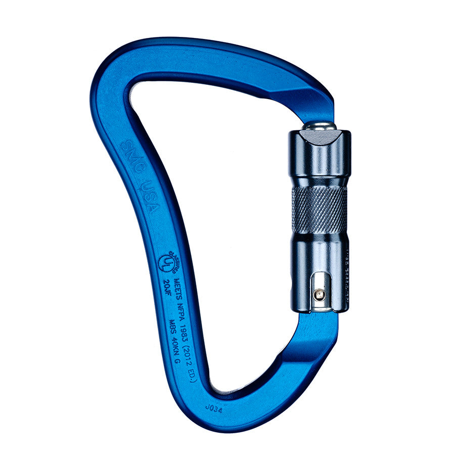 Mosquetón PMI SMC CrossOver Triple-Lock – NFPA– El mosquetón SMC CrossOver Triple-Lock – NFPA tiene un marco ergonómico con una sola mano y una funda de triple bloqueo para una operación fácil y segura. Cumple con NFPA y ANSI: ahora disponible en MTN Shop US. - imagen 2