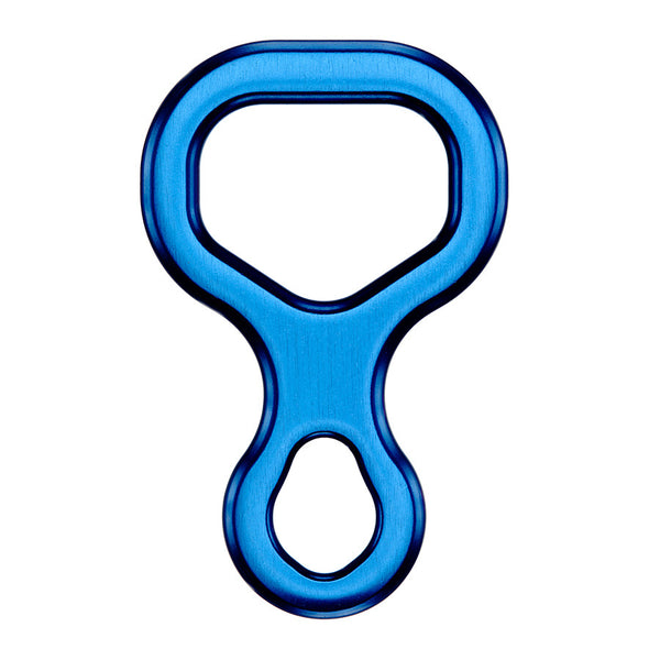 PMI SMC Mountaineering 8– SMC’s Mountaineering 8 descender is easy to rig and operate while wearing gloves. Very smooth action on belay or rappel and works well with single & double ropes – Now available at MTN Shop US.