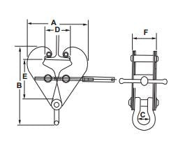 Abrazaderas para vigas CM Screwlok con grillete: compre abrazaderas para vigas CM Screwlok con grillete, SC921, SC922, SC923 para capacidad de 1, 2 y 3 toneladas. Funciona con polipastos de cadena manuales y eléctricos; grillete incorporado. – Ahora disponible en MTN Shop US. - imagen 6