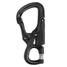 Petzl EASYHOOK OPEN Gated Connector (Black)