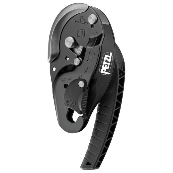 Dispositivo de descenso/aseguramiento Petzl I’D® L (negro)