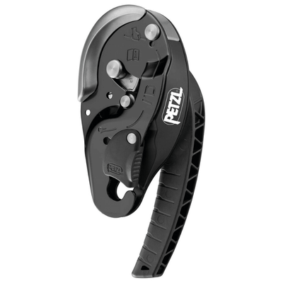 Dispositivo de descenso/aseguramiento Petzl I’D® S (negro)