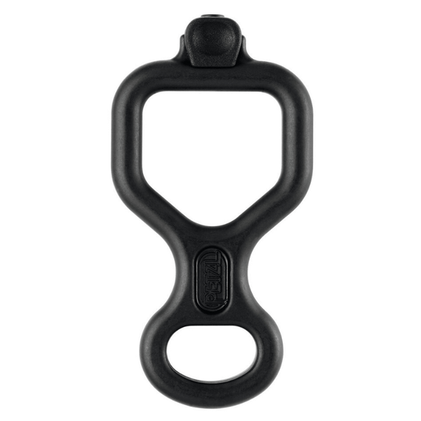 Petzl HUIT ANTIBRULURE Descenso Figura 8 (Negro)
