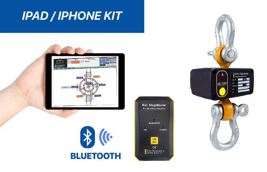 Eilon Engineering Ron StageMaster™ Wireless Classic Load Cell Kit w/ Portable Receiver