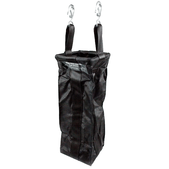 Bolsa para polipasto de cadena de doble gancho de Mountain Productions: Bolsa para polipasto de cadena de doble gancho en tamaños de 13", 16", 20", 25", 32", 36", 40". Para uso con polipastos de cadena CM Lodestar: la mejor bolsa para polipasto de cadena eléctrico disponible. Construcción duradera. – Ahora disponible en MTN Shop EE. UU. - imagen 2