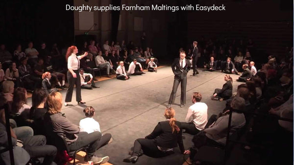 Affordable & Portable Staging: Doughty Easydeck Modular Stage Design. Supplied by MTN Shop EU