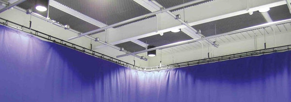 Theatre Curtain Track Application. Supplied by MTN Shop