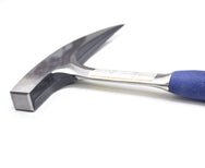 Estwing 22oz. Martillo para picar rocas de acero sólido: el martillo para picar rocas Estwing está hecho de acero sólido y forjado en una sola pieza. El agarre reductor de impactos reduce el impacto hasta en un 70%. Diseño de martillo de una sola púa. Fabricado en EE. UU.: ahora disponible en MTN Shop US. - imagen 4