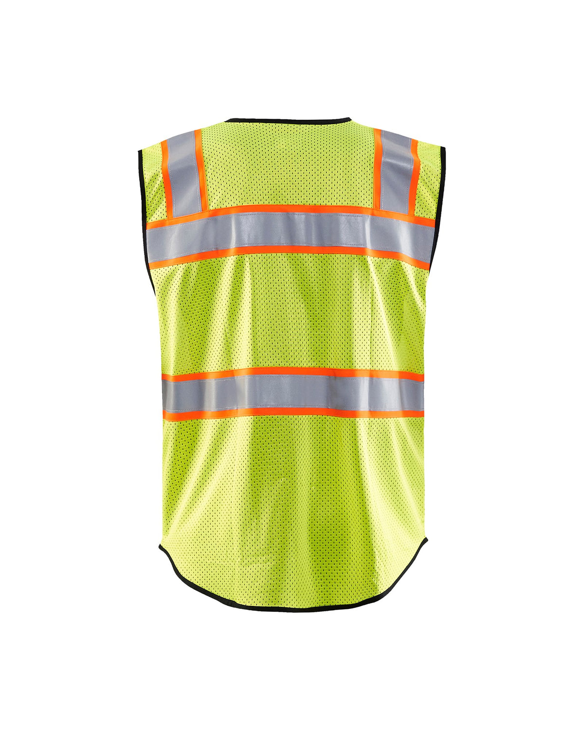 Blaklader Hi Vis Vest 3130: el tan esperado chaleco de malla de alta visibilidad Blaklader por fin está aquí. Construido como el resto de nuestras prendas, la calidad no tiene rival en el ámbito de los chalecos. El contraste con la tela negra te permite trabajar al máximo manteniendo la prenda limpia y visible el mayor tiempo posible. – Ahora disponible en MTN Shop US. - imagen 2