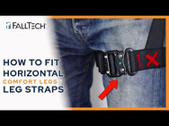 Arnés de cuerpo completo sin cinturón estándar FT-Iron™ 1D, ajuste de pierna con hebilla de conexión rápida - imagen 5