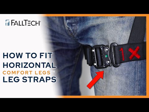 Arnés de cuerpo entero sin cinturón para escalada 2D FT-Iron™, ajustes de conexión rápida - imagen 5