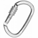 Mosquetón Kong Ovalone Inox con casquillo roscado